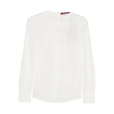 Max Mara Studio Shirts In White