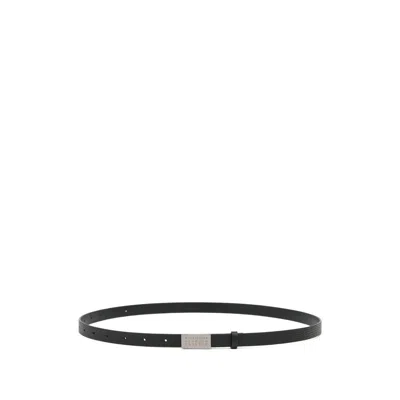 Mm6 Maison Margiela Belts In Black