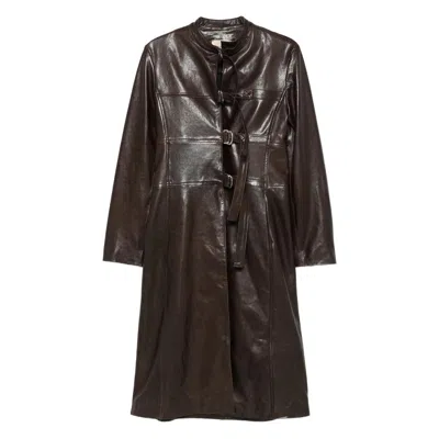 Paloma Wool Leather Outerwears In Multi