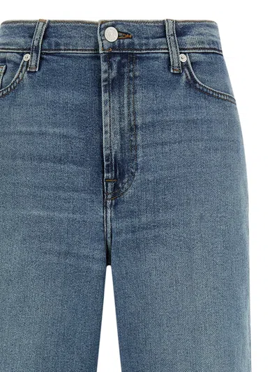7 For All Mankind Modern Dojo Jeans Blue In Blue