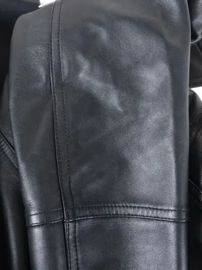 Pre-owned Loewe 2010-2020s Leather Jacket In Black