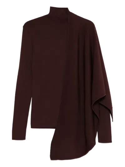 Entire Studios Long-sleeve Sweatshirt In Red