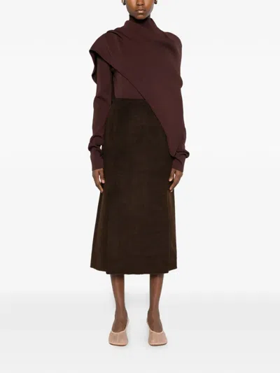 Entire Studios Long-sleeve Sweatshirt In Red