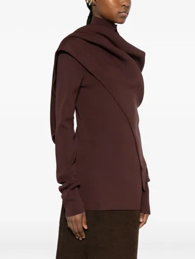 Entire Studios Long-sleeve Sweatshirt In Red