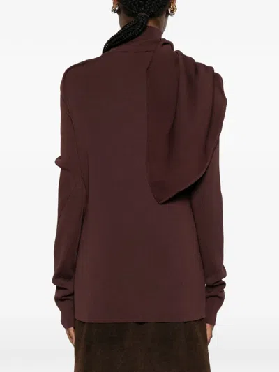 Entire Studios Long-sleeve Sweatshirt In Red