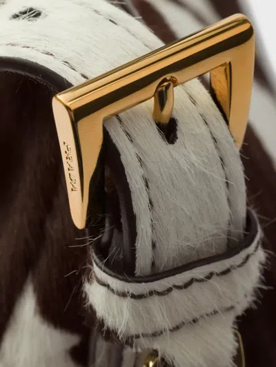 Prada Aimèe Medium Printed Leather Shoulder Bag In Multi