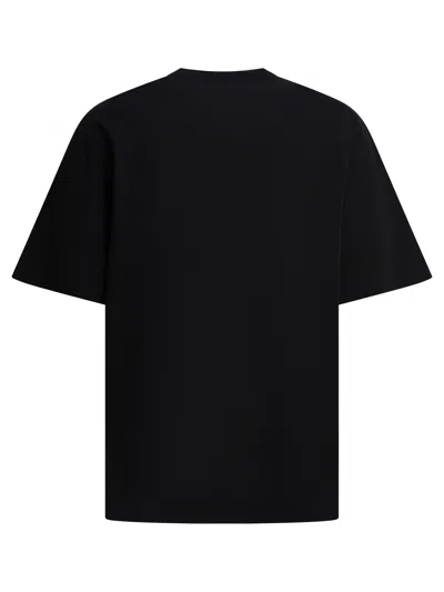 Carhartt S/s Link Script T-shirts Black In Black
