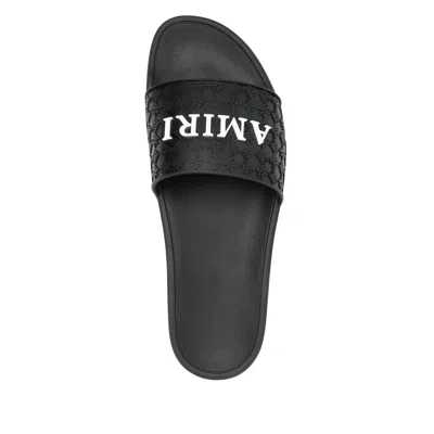 Amiri Ma Quad Pool Slides In Black