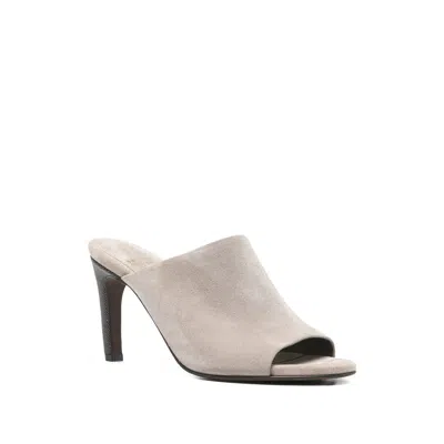 Brunello Cucinelli Shoes Neutral In Gray
