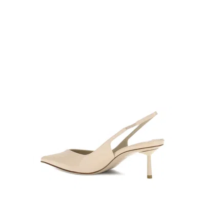 Le Silla Slingback Pumps In Neutral