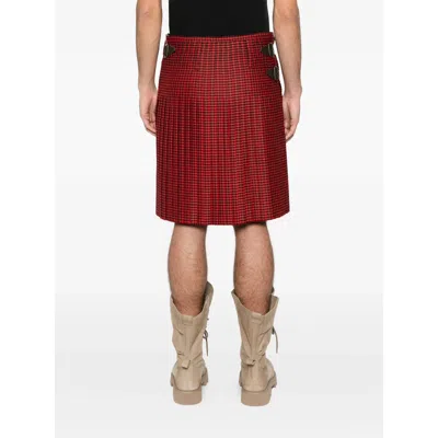 Vivienne Westwood Shorts Red, Black In Multi