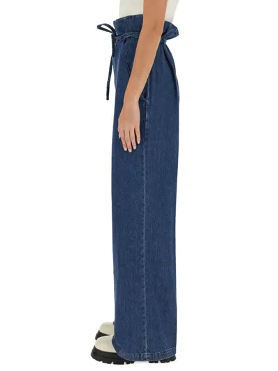 Boyish Palazzo Pants In Blue