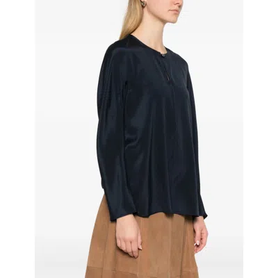 Max Mara Sweaters Black In Blue