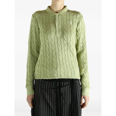 Ralph Lauren Sweaters Green In Green