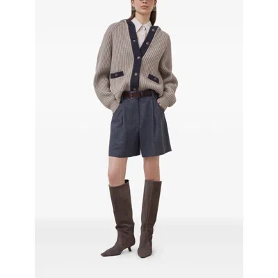 Brunello Cucinelli Sweaters Neutral, Black In Nude