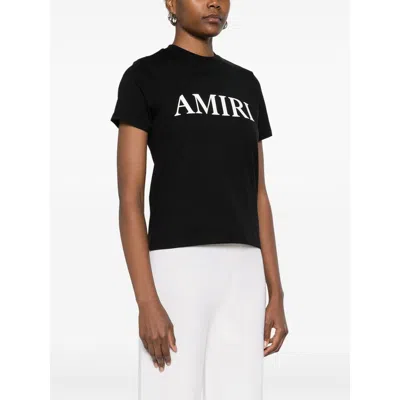 Amiri T Shirts Black In Black