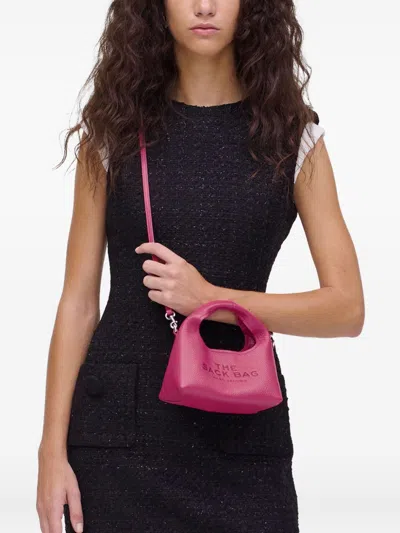 Marc Jacobs Micro Crossbody Shoulder Bag Top Handle In Pink