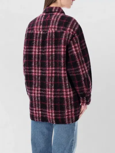 Isabel Marant Étoile Harvely Check Overshirt Jacket Plaid Design In Multi