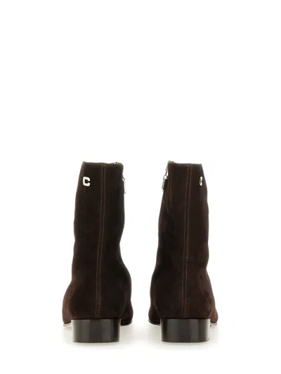 Carel Paris Aiglon Zip Suede Ankle Boots In Multi