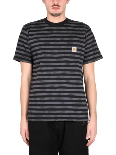 Carhartt Wip Crewneck T Shirt In Black