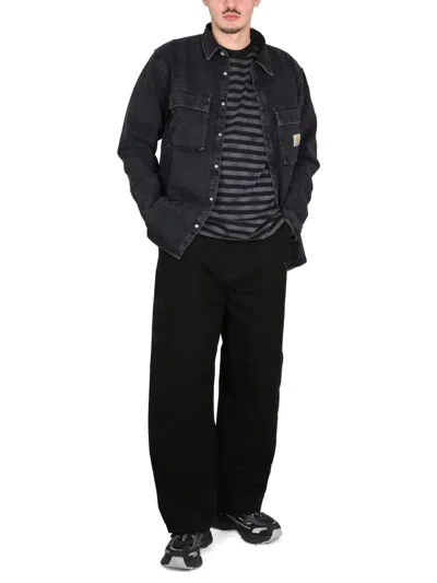 Carhartt Wip Crewneck T Shirt In Black