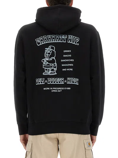 Carhartt Hoodie In Black