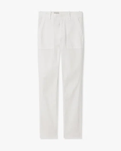 Nili Lotan Jenna Cotton Pant In Gray