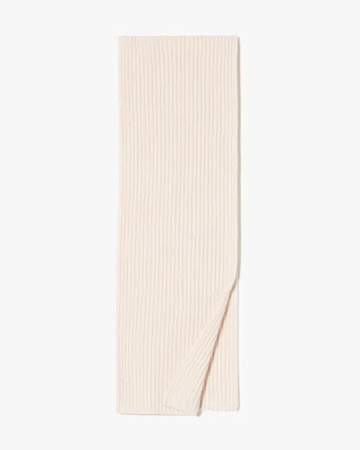 Nili Lotan Dima Cashmere Scarf In White