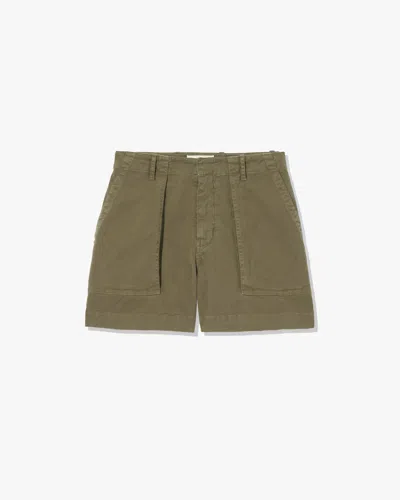 Nili Lotan Utility Short In Green