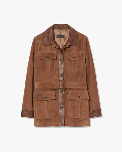 Nili Lotan Mila Suede Jacket