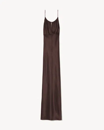 Nili Lotan Ardelle Gown In Brown
