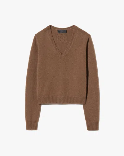 Nili Lotan Everstyn Sweater In Brown