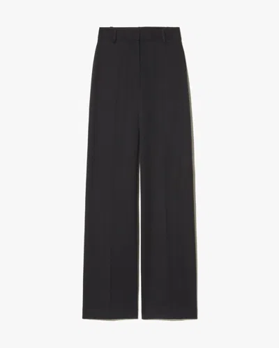 Nili Lotan Rivers Wool Pant In Black