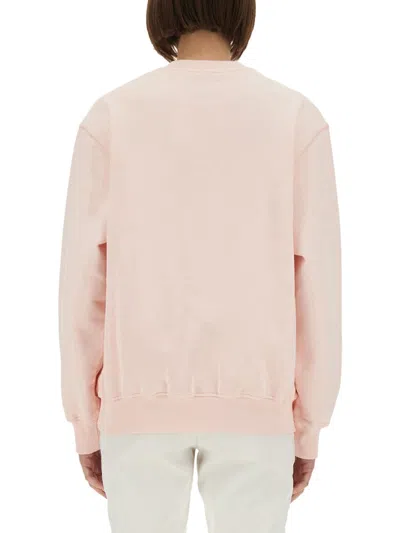 Casablanca Montaigne Graphic-print Sweatshirt In Pink