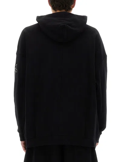 Champion X Rick Owens Jumbo Jason's Hoodie In Black