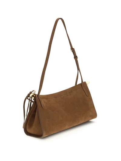 Alaïa Women East West Shoulder Bag In Brown