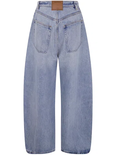Alexander Wang Women Blowup Mid Rise Jean In Blue
