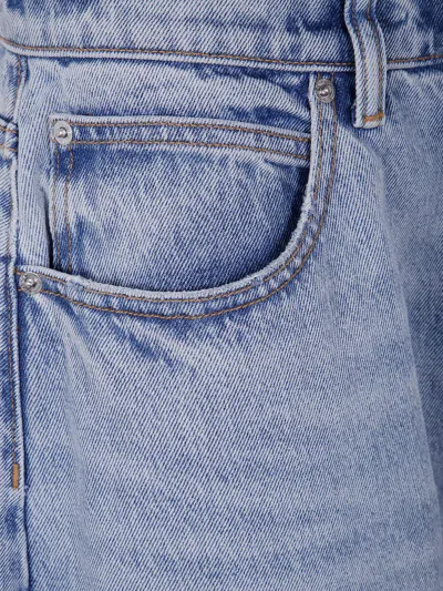 Alexander Wang Women Blowup Mid Rise Jean In Blue