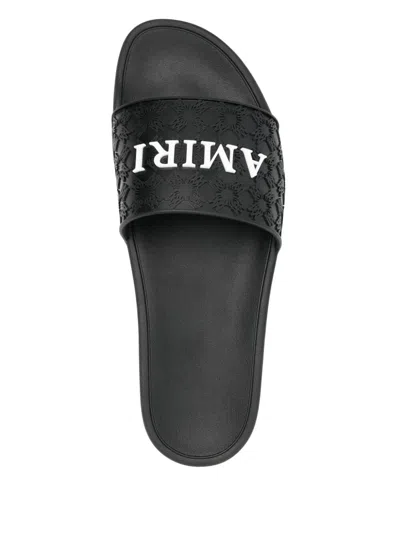 Amiri Ma Quad Pool Slides In Black
