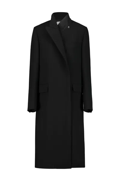 The Row Nevena Coat In Black
