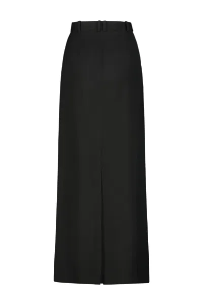 The Row Roux Skirt In Black