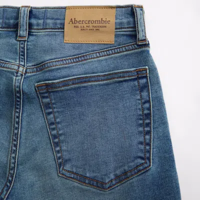 Abercrombie & Fitch Straight Jeans In Blue