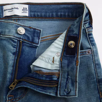 Abercrombie & Fitch Straight Jeans In Blue