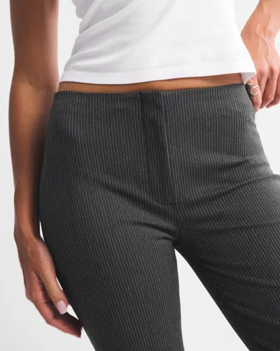 Abercrombie & Fitch Curve Love A&f Forme Bootcut Pant In Gray