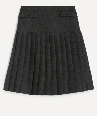 Paloma Wool Women's Plugin Pleated Skirt In Black