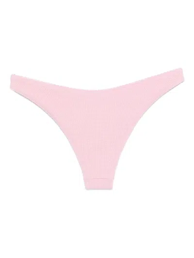 Frankies Bikinis Dove Bikini Bottom In Pink