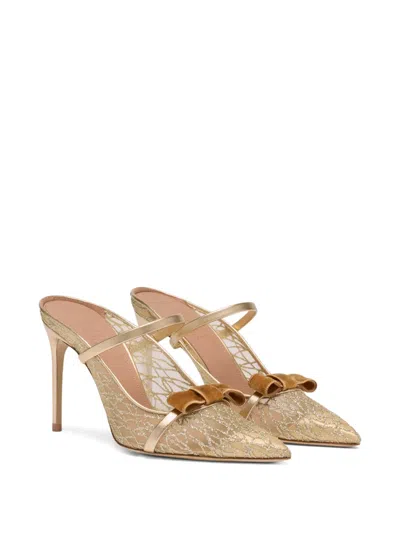 Malone Souliers 90mm Aurora Heeled Mules In Multi