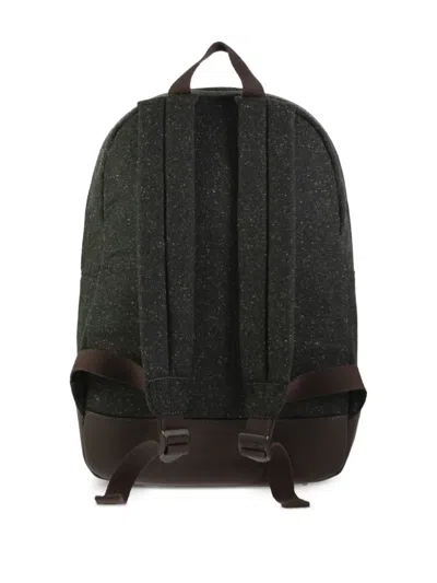 Mc2 Saint Barth Embroidered-logo Backpack In Green