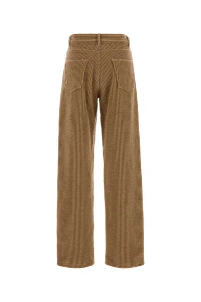 The Row Pants In Brown