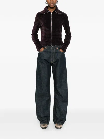 Our Legacy Black Shrunken Fullzip Track Jacket In Black